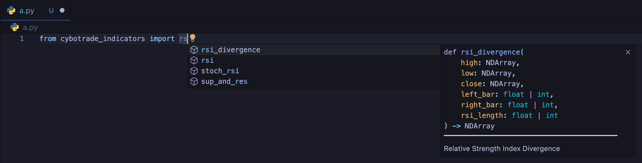 Python LSP Typing